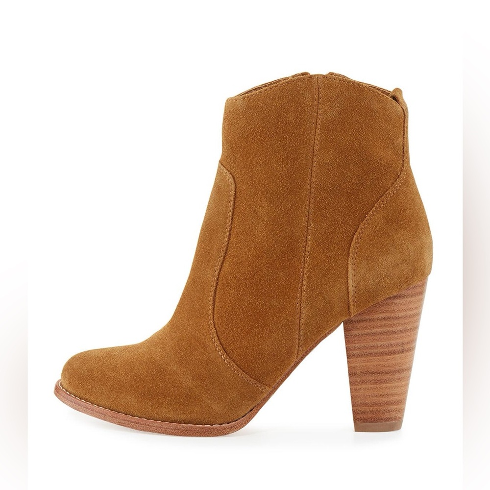 JOIE Dalton suede bootie in color Whiskey size 36,5
